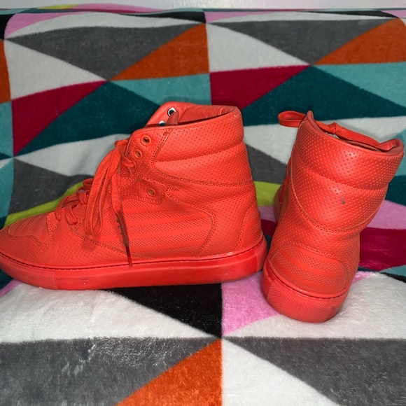 Balenciaga Pleated Trainer High Pleated Sneakers - Picture 3 of 5